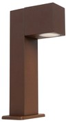 Lampada da terra per esterni intelligente marrone ruggine 30 cm IP44 incl. Wifi GU10 - Baleno