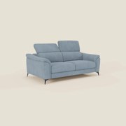 Arcos Divano 3 posti - piedini alti e poggiatesta reclinabili in microfibra impermeabile T11 carta da zucchero