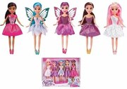 Set di Bambole Sparkle Girlz 5 Pezzi 25 cm Principessa