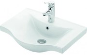 Kamalu - lavandino 55cm sospeso bagno litos-bs55