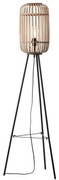 Brilliant - Lampada da terra WOODROW 1xE27/60W/230V bambù
