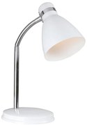 Nordlux - Lampada da tavolo CYCLONE 1xE14/15W/230V bianco