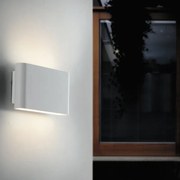 Applique LED moderno da esterno led integrato gamma bianco INTEC IP54