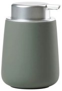 Dispenser di sapone in porcellana verde 250 ml Nova - Zone