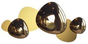 Applique Contemporanea Jack-Stone Acciaio Colore Oro Led 13W