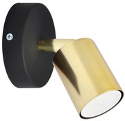 LED Faretto da parete TUNE 1xGU10/4,8W/230V oro/nero
