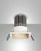 Crio square spot oro opaco 3000k 3661-92-225