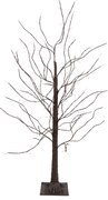 Lampada da terra natalizia albero marrone 120 cm con LED e timer IP44 - Ki