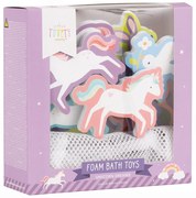A Little Lovely Company - giocattoli da bagno in schiuma - unicorni