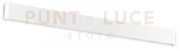 Delta applique biemissione led 37 w 4300 lm 3000 k bianco 110cm
