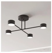 Lampadario a plafone HALO 4xGX53/10W/230V nero