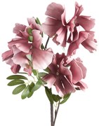 L'ocanera fiore decorativo Peonia rosa h 90 set 4 pezzi