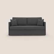 Tortona Divano duplex con doppio letto in tessuto simil cotone impermeabile T13 antracite