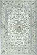 Kashan Tappeto 290x200 Beige (Iran) Annodato A Mano