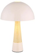 Globo 51570121 - Lampada da tavolo PAULIN 1xE27ILLU/40W/230V beige
