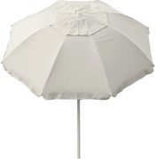 Ombrellone da Giardino Ø165 cm con Palo Ø32 mm in Acciaio Maffei Asia Ecrù...