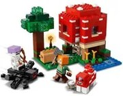 La Casa dei Funghi Minecraft con personaggi Lego