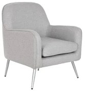 Poltrona Home ESPRIT Grigio Argentato 71 x 68 x 81 cm