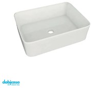 Lavabo Appoggio "Oasi" Rettangolare 50 cm