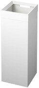 Contenitore per rifiuti in metallo bianco 27 L Tall - YAMAZAKI