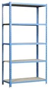 Scaffale Simon Rack Maderclick Plus 5/500 750 kg Metallo 5 Mensole Truciolare (200 x 100 x 50 cm)