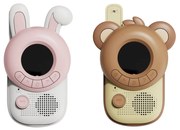 Zoo Walkie-talkie per bambini - coniglio - orso