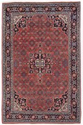 Bidjar Tappeto 210x130 (Iran) Annodato A Mano