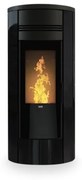 Termostufa A Pellet Idro 27 kW Style 220 Glass KLOVER Vetro Curvo Wi-Fi