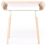 Scrivania bianca con 1 cassetto Scrivania My Writing - EMKO