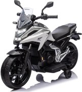 Moto Elettrica per Bambini Licenza Ufficiale Honda NC750X 12V 4,5Ah Bianco...