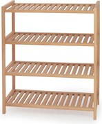 Scarpiera ST8 in legno naturale - L53 cm