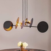 EMIBIG LIGHTING Lampada a sospensione Idea 4 Black dal design interessante