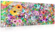 Quadro su tela – Fiori multicolori