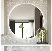 Baltica Design - Specchio da bagno LED con retroilluminazione BRIGHT 15W/230V 6500K Ø 80 cm IP65