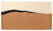 Soil Kelim Tappeto 140x200 Scuro Sabbia/Off-White - Ferm Living