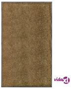 vidaXL Zerbino Lavabile Marrone 60x90 cm