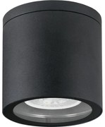 Luce Spot da esterno 1xGU10/35W/230V IP54 arrotondato nero