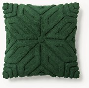 Copricuscino in cotone con motivo invernale Nira