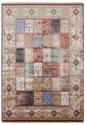 Tappeto Qoum Shah 8 orientale in cotone multicolore, L 180 x L 120 cm