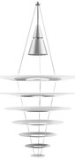 Enigma 825 LED Lampada a Sospensione Brushed Alu - Louis Poulsen