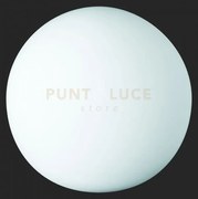 Pingpong lampada sfera vetro bianca d.20cm 1 luce attacco e27