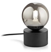 Lampada Da Scrivania Contemporanea Perlage Metallo Nero 1 Luce G9 3W 3000K