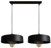 Lampadario a sospensione con filo VEST 2xE27/60W/230V