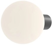 Lampada Da Parete Moderna Per Esterno Alluminio Nero 1 Luce E27 60W Ip54 A++