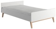 Letto bianco per bambini 120x200 cm Swing - Pinio