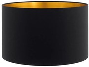 Eglo 32486 - Paralume universale TUNJA per portalampada E27, Ø 38 cm, nero/rame