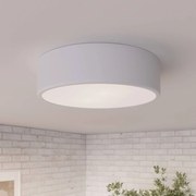 TEMAR LIGHTING Plafoniera Cleo, Ø 30 cm, IP20, bianco, metallo, E27