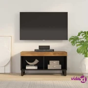 vidaXL Mobile Porta TV 85x33x43,5 cm in Legno Massello di Acacia