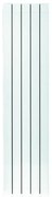 Radiatore acqua calda PRODIGE SUPERIOR in alluminio, 5 elementi, interasse 600 mm, bianco