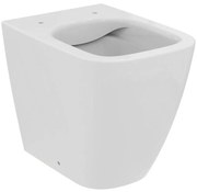 Vaso WC filomuro IDEAL STANDARD i.life s, sedile escluso P 48 x L 35.5 x H 40 cm bianco